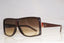 GIVENCHY New Womens Designer Sunglasses Brown Shield SGV 721V COL 6XKV 15519