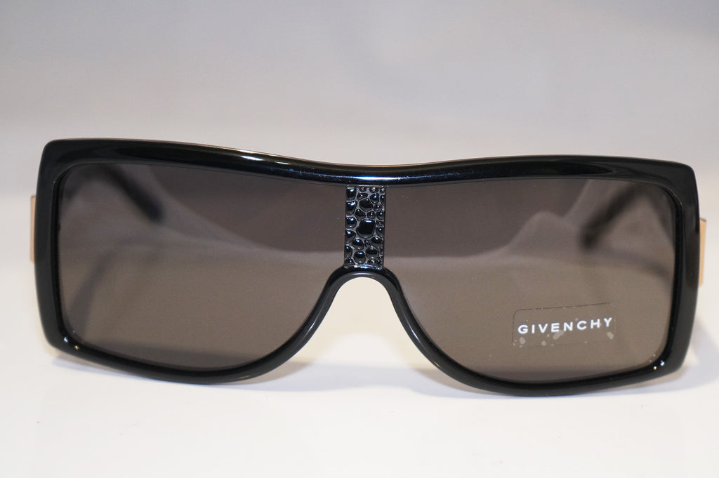 GIVENCHY New Womens Designer Sunglasses Black Shield SGV 721 COL 0Z42 15518