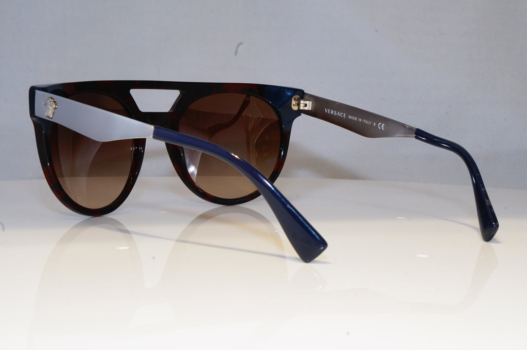 VERSACE Mens Womens Designer Sunglasses Brown Square MEDUSA 4339 5250/13 20518