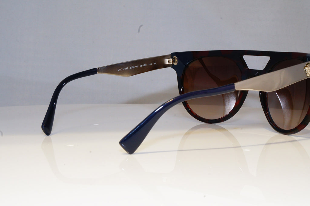 VERSACE Mens Womens Designer Sunglasses Brown Square MEDUSA 4339 5250/13 20518