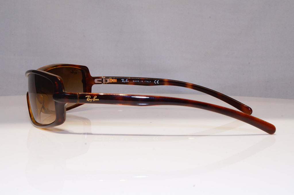 RAY-BAN Mens Vintage 1990 Designer Sunglasses Brown Shield RB 4071 642/13 22200