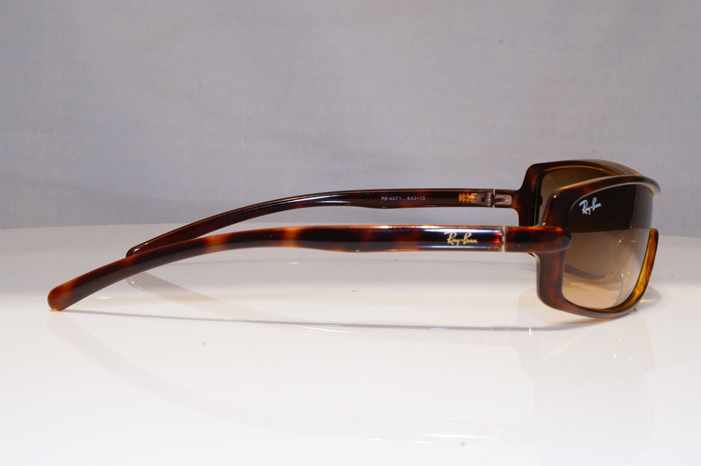 RAY-BAN Mens Vintage 1990 Designer Sunglasses Brown Shield RB 4071 642/13 22200