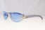 CHANEL Womens Boxed Vintage Designer Sunglasses Blue Rectangle 4037 168/72 20569