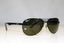 RAY-BAN Mens Polarized Designer Sunglasses Black Aviator RB 8313 002 17728