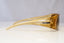 GUCCI Mens Vintage 1990 Designer Sunglasses Brown Shield GG 1421 586 20523