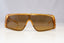 GUCCI Mens Vintage 1990 Designer Sunglasses Brown Shield GG 1421 586 20523