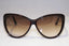 TOM FORD Womens Designer Sunglasses Brown Cat Eye MALIN TF230 52F 14921