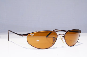 RAY-BAN Mens Designer Sunglasses Brown Wrap RB 3131 012 18880