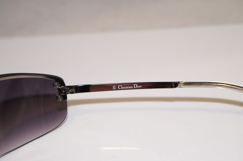 DIOR Womens Designer Sunglasses Silver Rectangle CHARM 2 AUX44 14980