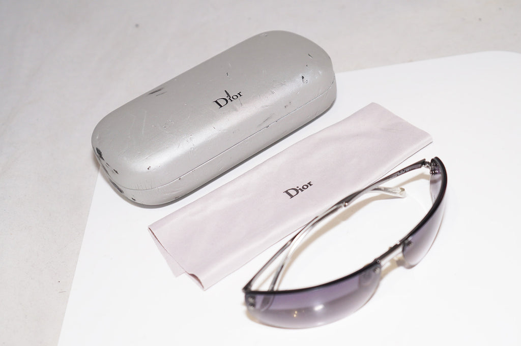 DIOR Womens Designer Sunglasses Silver Rectangle CHARM 2 AUX44 14980