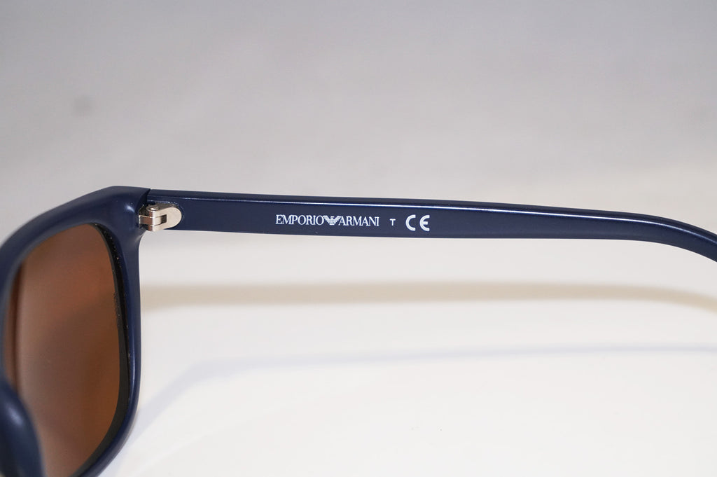 EMPORIO ARMANI Mens Designer Sunglasses Blue Square EA 4056 5452/73 14976