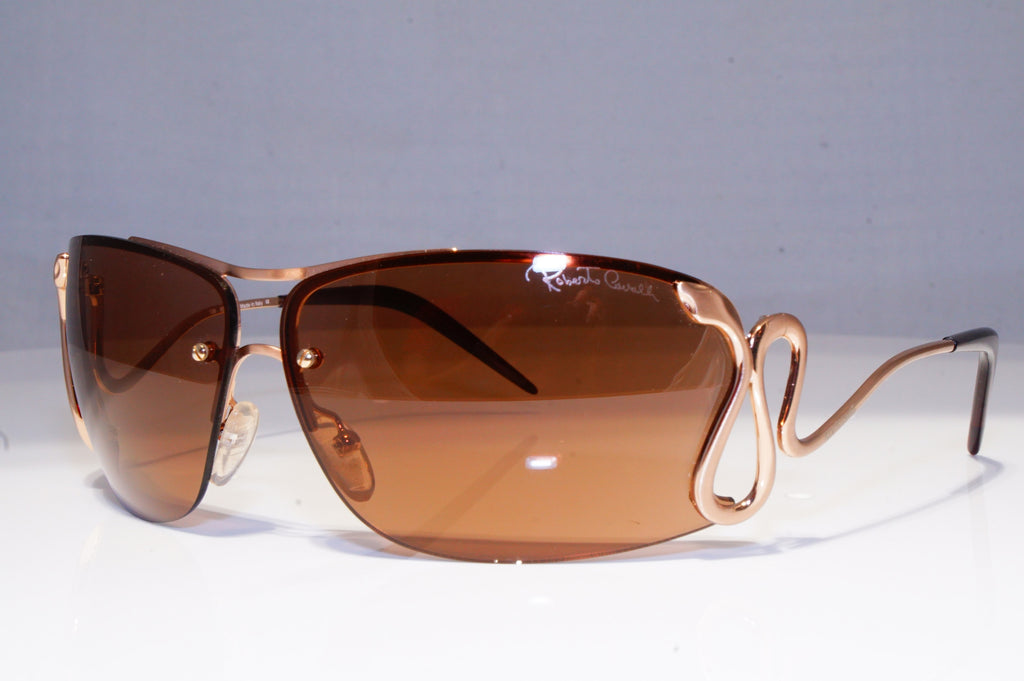 ROBERTO CAVALLI Womens Designer Sunglasses Gold Wrap SNAKE Egeo 99S 184 19575