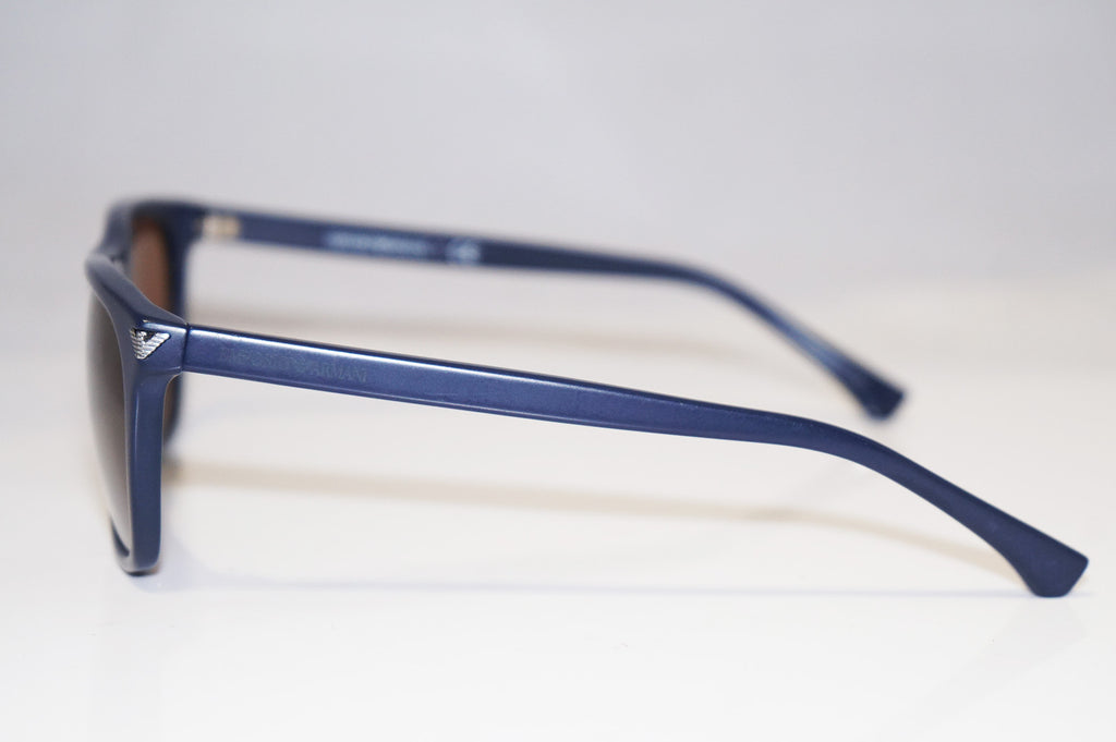 EMPORIO ARMANI Mens Designer Sunglasses Blue Square EA 4056 5452/73 14976