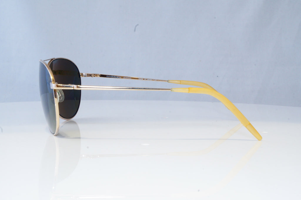 OLIVER PEOPLES Mens Designer Sunglasses Gold Pilot GLASS Benedict 5064/52 20572