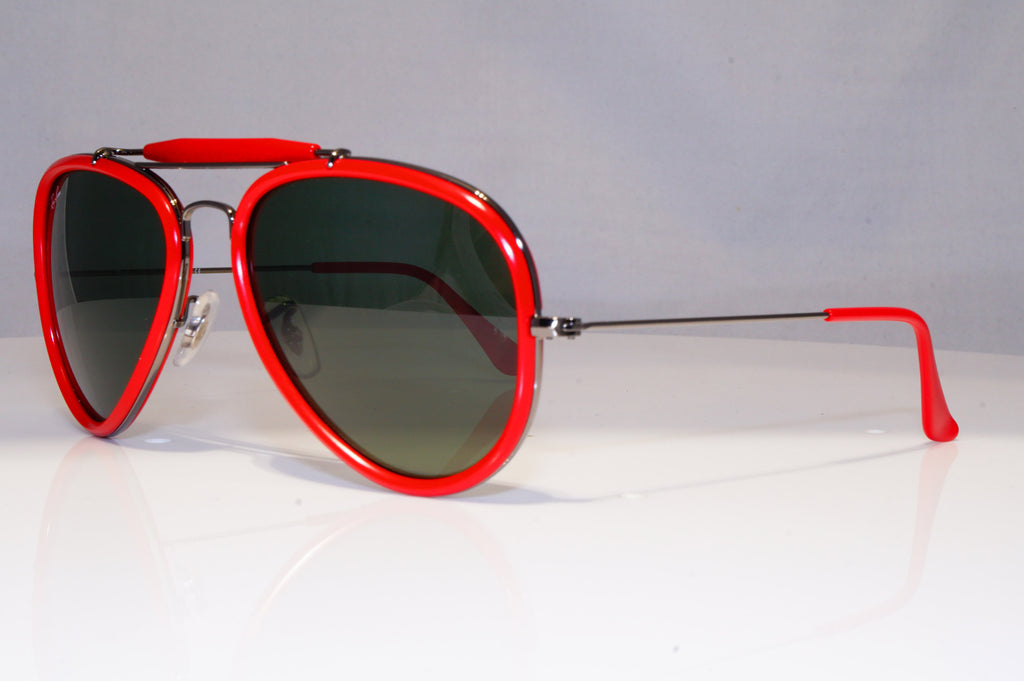 RAY-BAN Mens Womens Sunglasses Red Pilot ROAD SPIRIT NEW RB 3428 004 22158