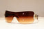 BVLGARI Womens Diamante Designer Sunglasses Brown Shield 8014-B 102/7N 18876