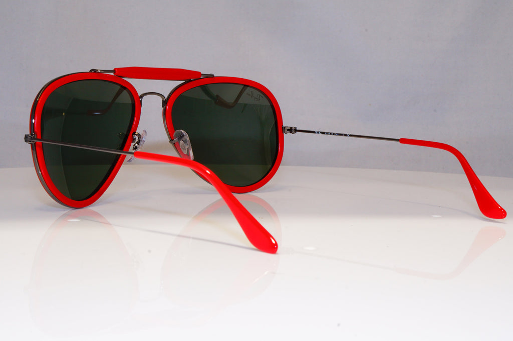 RAY-BAN Mens Womens Sunglasses Red Pilot ROAD SPIRIT NEW RB 3428 004 22158