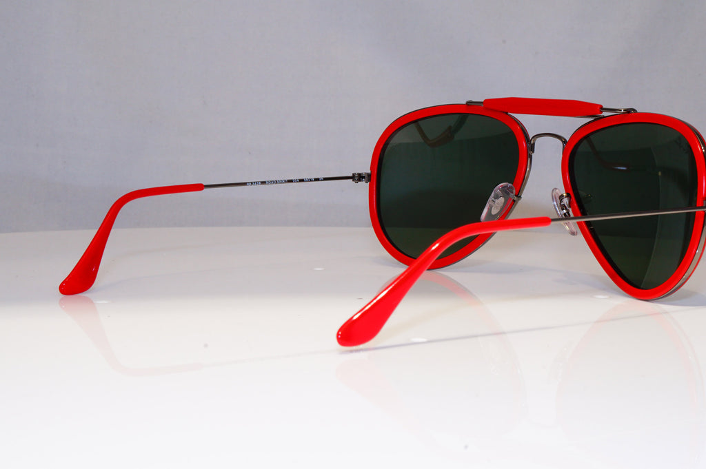 RAY-BAN Mens Womens Sunglasses Red Pilot ROAD SPIRIT NEW RB 3428 004 22158