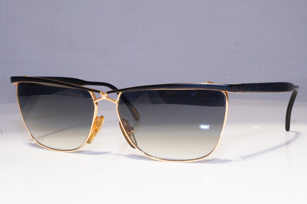 GIANNI VERSACE Mens Vintage 1990 Designer Sunglasses Gold MOD V30 19588