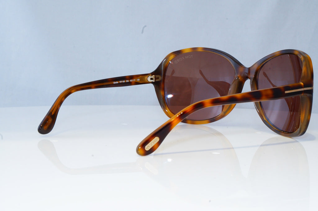TOM FORD Womens Designer Sunglasses Brown Butterfly Sheila TF 186 56J 20407