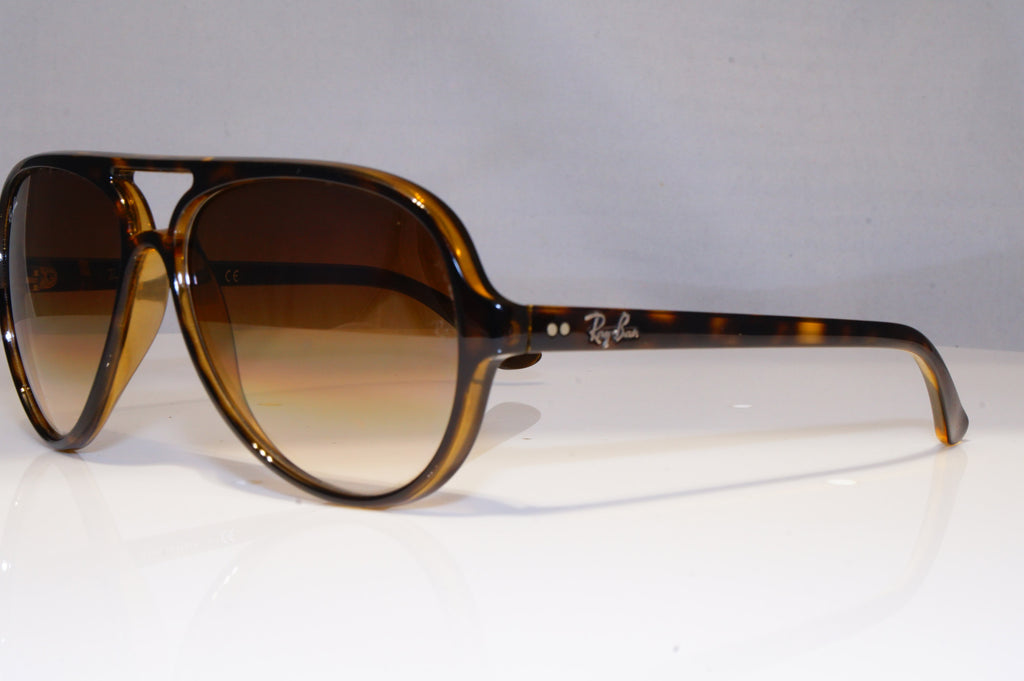 RAY-BAN Mens Womens Sunglasses Brown Pilot CATS 5000 RB 4125 710/51 22525