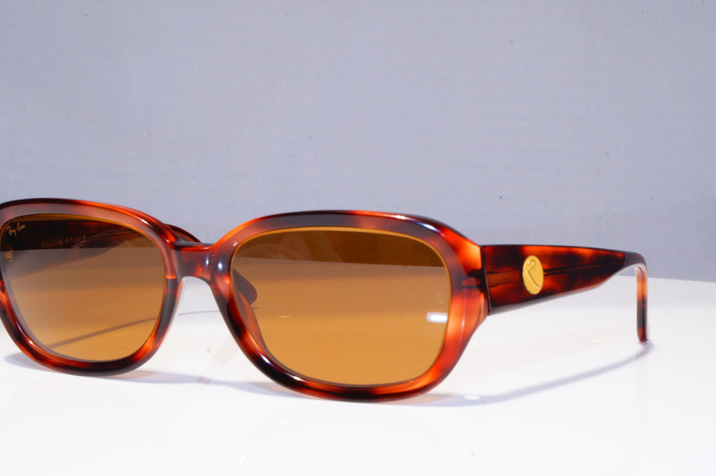 RAY-BAN Mens Vintage 1990 Designer Sunglasses Brown Rectangle W2541 BRN 18893