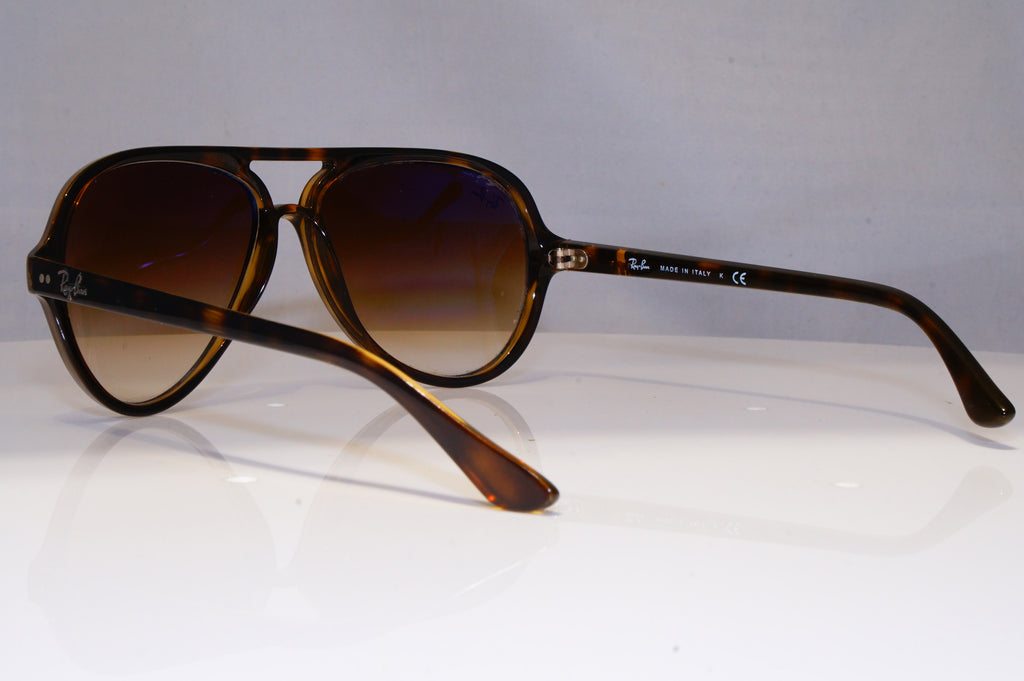 RAY-BAN Mens Womens Sunglasses Brown Pilot CATS 5000 RB 4125 710/51 22525