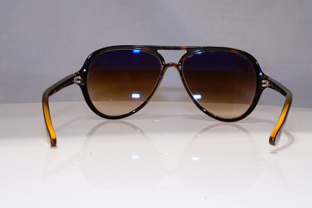 RAY-BAN Mens Womens Sunglasses Brown Pilot CATS 5000 RB 4125 710/51 22525