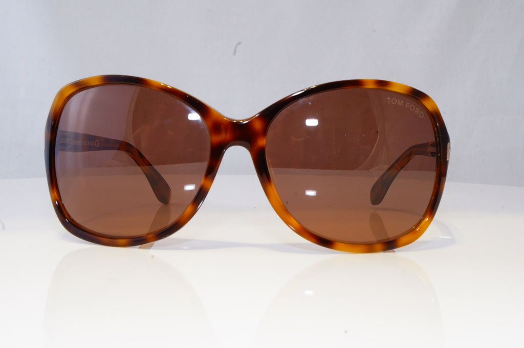 TOM FORD Womens Designer Sunglasses Brown Butterfly Sandrine TF 124 48F 20406