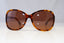 TOM FORD Womens Designer Sunglasses Brown Butterfly Sandrine TF 124 48F 20406