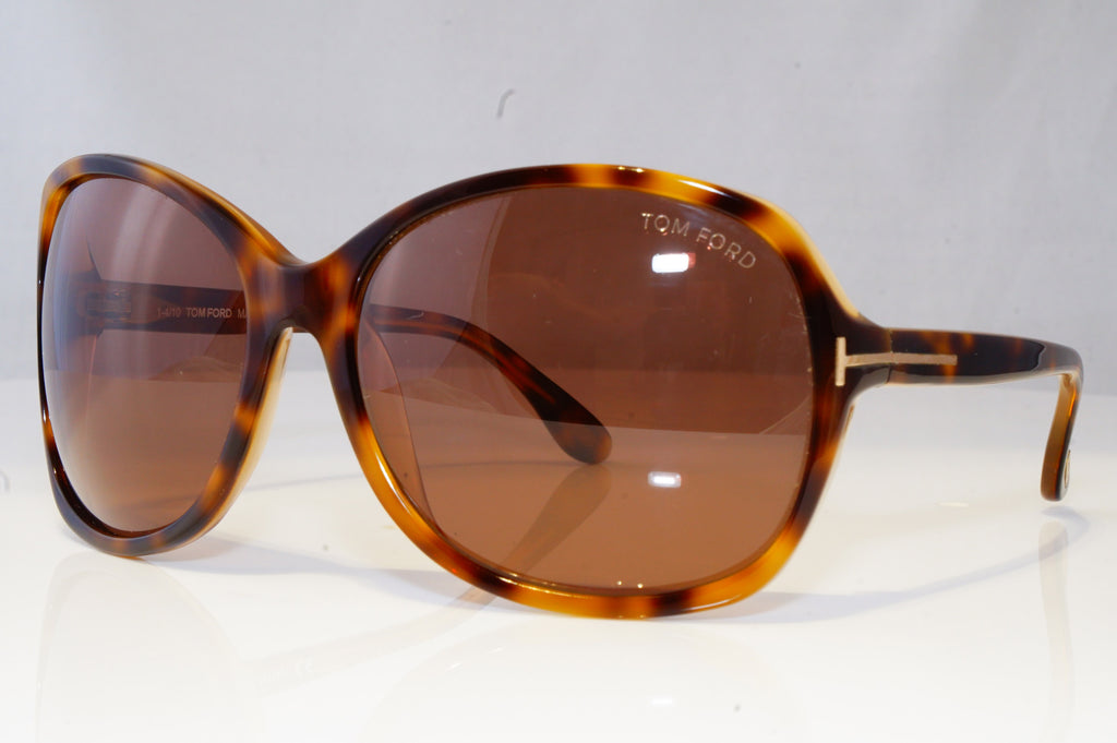 TOM FORD Womens Designer Sunglasses Brown Butterfly Sandrine TF 124 48F 20406