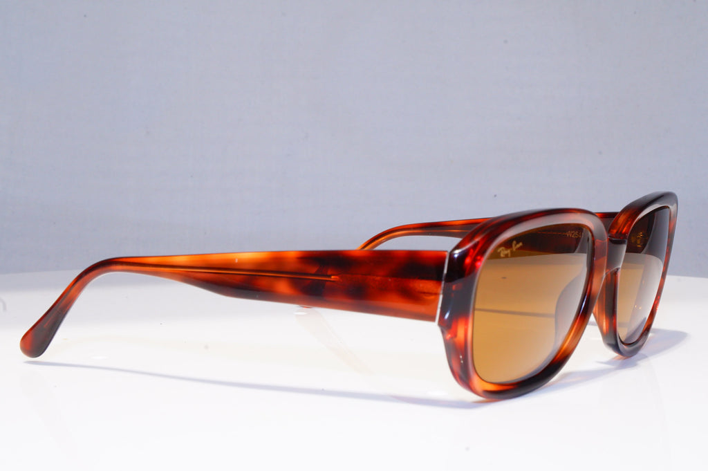 RAY-BAN Mens Vintage 1990 Designer Sunglasses Brown Rectangle W2541 BRN 18893
