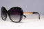 BVLGARI Womens Diamante Designer Sunglasses Black Butterfly 8199 501/8G 19576