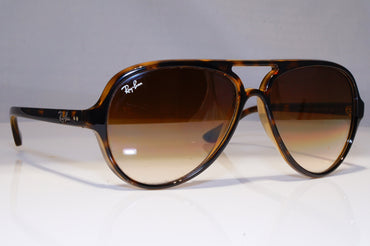 RAY-BAN Mens Womens Sunglasses Brown Pilot CATS 5000 RB 4125 710/51 22525