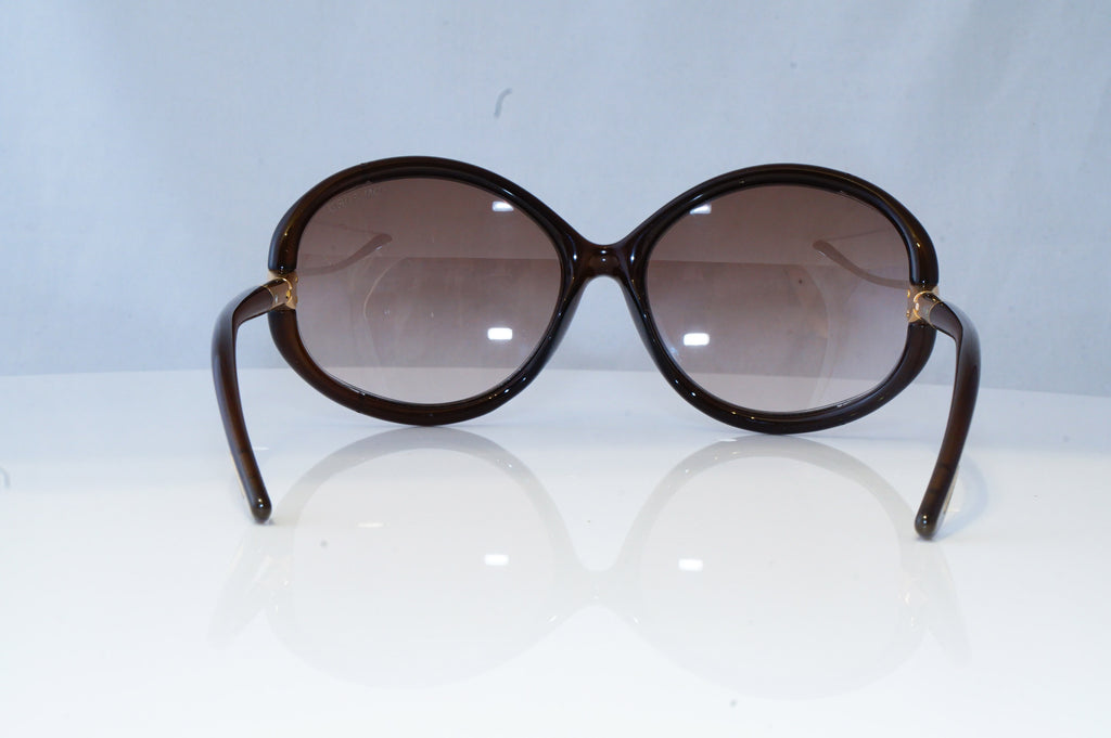TOM FORD Womens Designer Sunglasses Brown Butterfly Sandrine TF 124 48F 20406