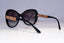 BVLGARI Womens Diamante Designer Sunglasses Black Butterfly 8199 501/8G 19576