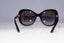BVLGARI Womens Diamante Designer Sunglasses Black Butterfly 8199 501/8G 19576
