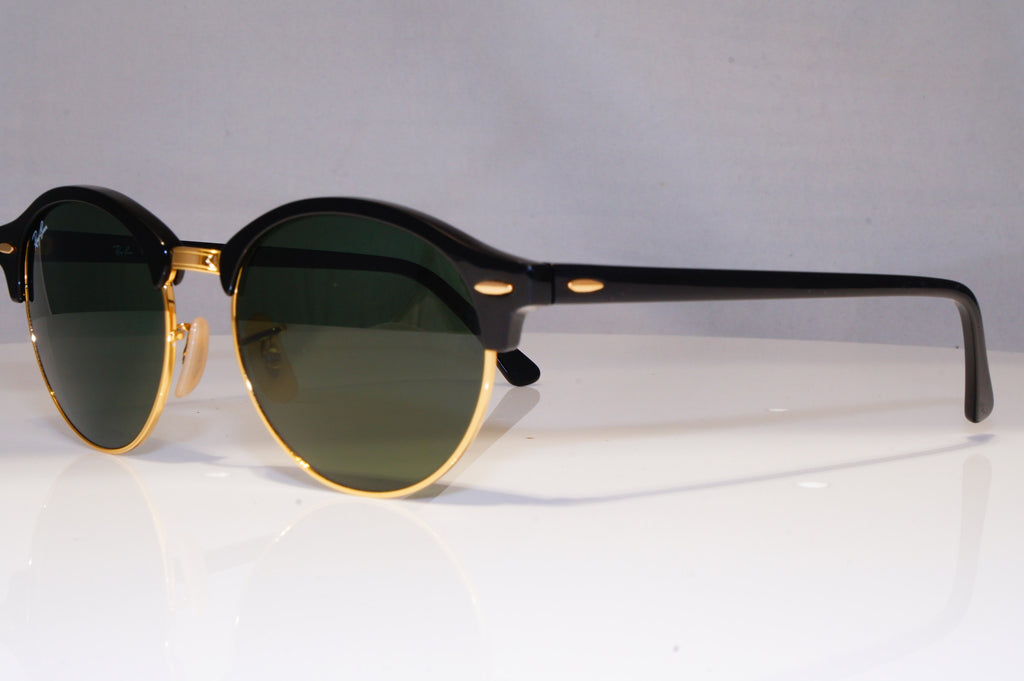 RAY-BAN Mens Womens Designer Sunglasses Black Round CLUBROUND RB 4246 901 22528