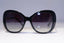 BVLGARI Womens Diamante Designer Sunglasses Black Butterfly 8199 501/8G 19576
