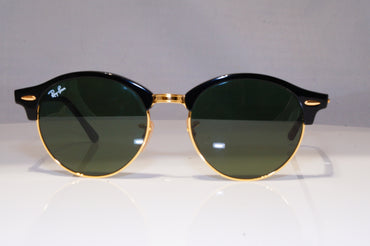RAY-BAN Mens Womens Designer Sunglasses Black Round CLUBROUND RB 4246 901 22528