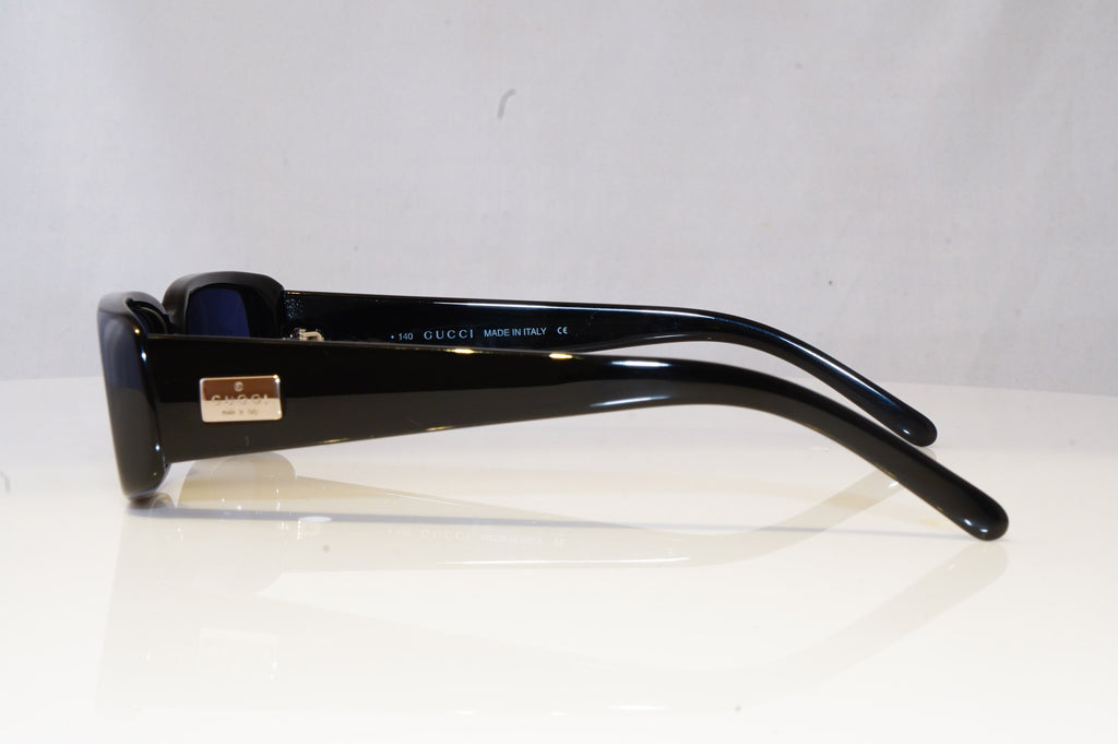 GUCCI Mens Vintage 1990 Designer Sunglasses Black Rectangle GG 2450 807 20571