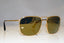 PRADA Mens Designer Sunglasses Gold Square SPR 52T 5AK-4LO 17805
