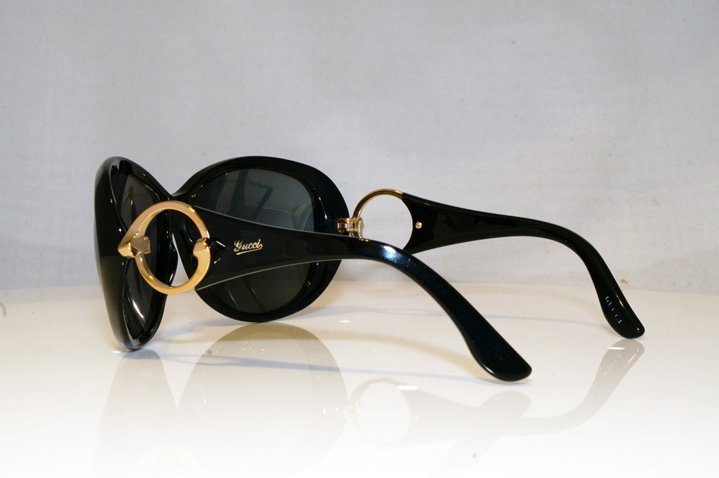 GUCCI Mens Designer Sunglasses Black Oval GG 3030 807BN 17808