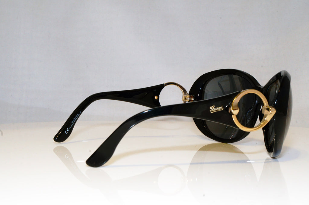 GUCCI Mens Designer Sunglasses Black Oval GG 3030 807BN 17808