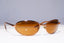 RAY-BAN Mens Vintage 1990 Designer Sunglasses Brown Oval W2645 BRN 18867