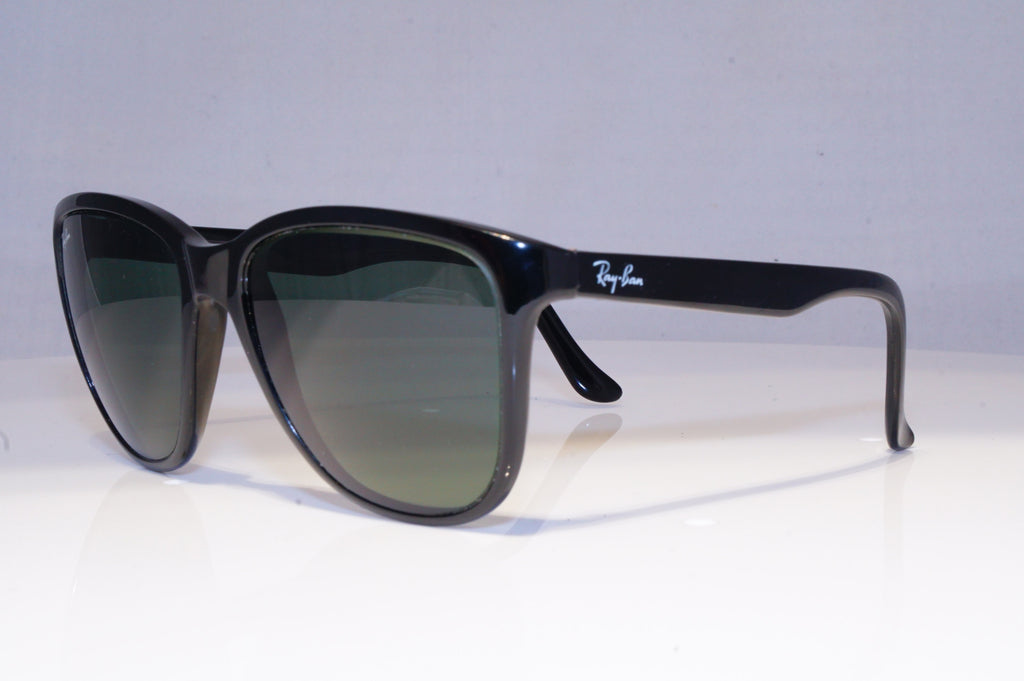 RAY-BAN Mens Diamante Designer Sunglasses Black Wrap BAUSCH LOMB BLK 19583