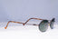 RAY-BAN Mens Unisex Vintage 1990 Designer Sunglasses Brown Oval W2655 BRN 18868