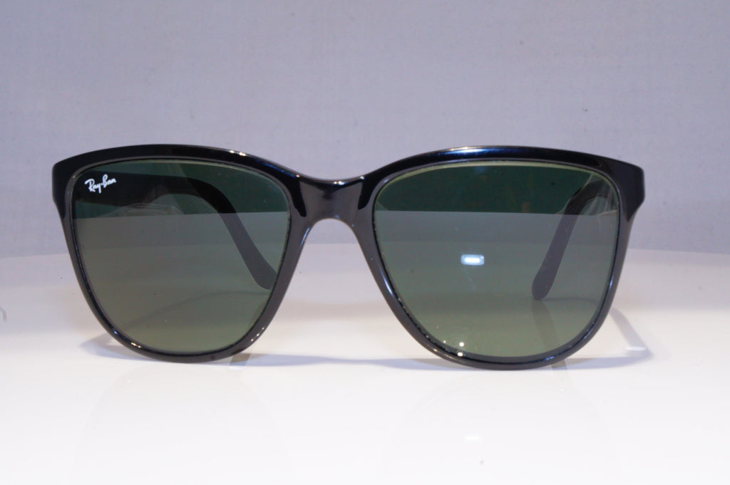 RAY-BAN Mens Diamante Designer Sunglasses Black Wrap BAUSCH LOMB BLK 19583