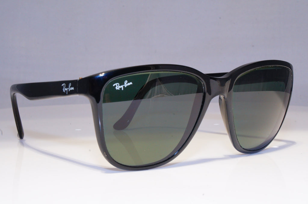 RAY-BAN Mens Diamante Designer Sunglasses Black Wrap BAUSCH LOMB BLK 19583