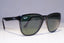 RAY-BAN Mens Diamante Designer Sunglasses Black Wrap BAUSCH LOMB BLK 19583